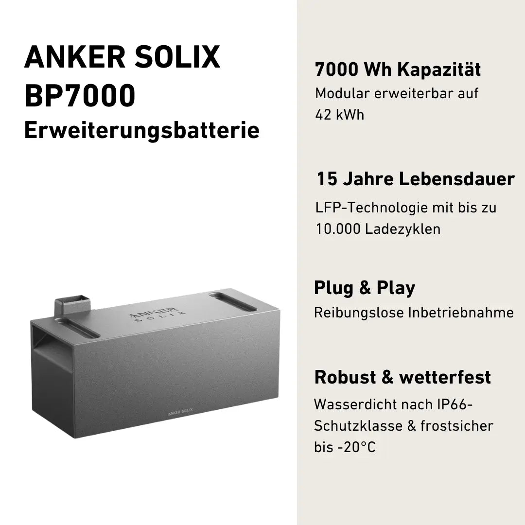 Anker SOLIX BP7000 Erweiterungsbatterie