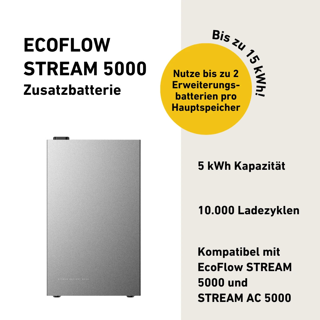 EcoFlow STREAM 5000 Erweiterungsbatterie