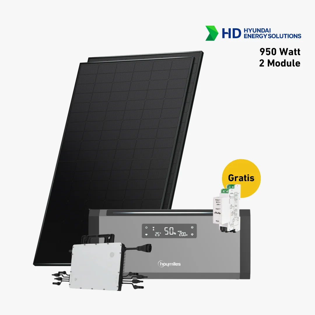 Premium 930 bifazial Pro (mit Hoymiles HiBattery 1920 AC)