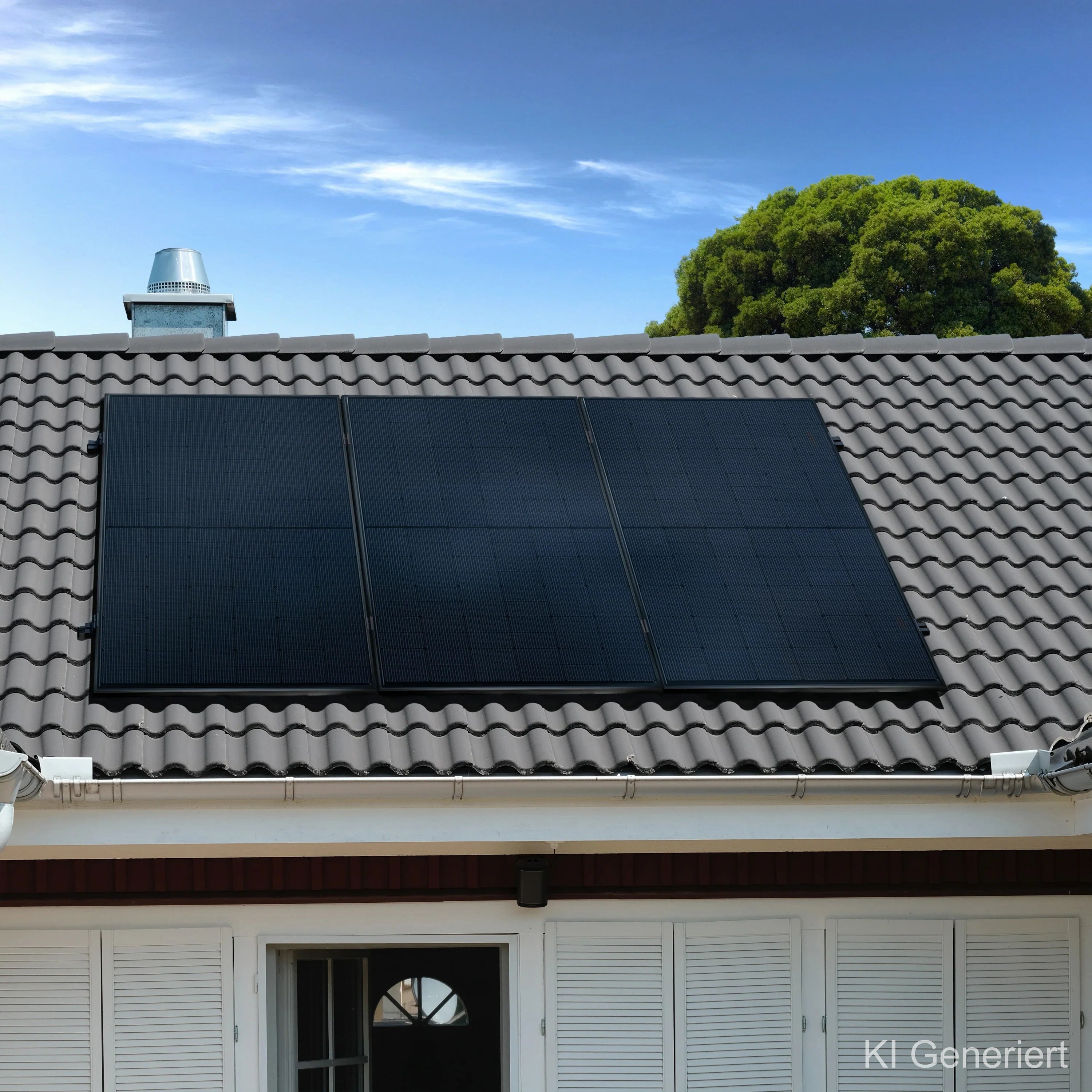 Premium Roof 1395 bifazial (Ziegeldach)