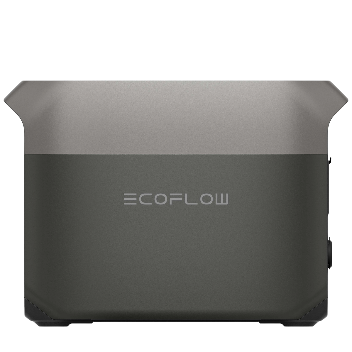 Seitenansicht der EcoFlow DELTA 3 Powerstation zur Darstellung des Designs
