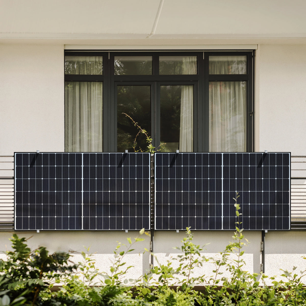 900 Watt bifaziales Balkonkraftwerk von Balkonstrom
