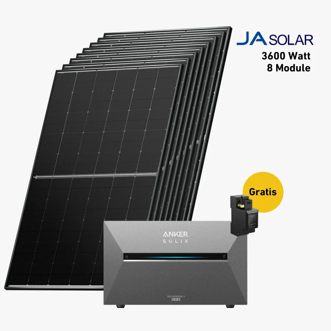 Basic 3600 bifazial Pro (mit Anker SOLIX Solarbank 3 E2700 Pro)