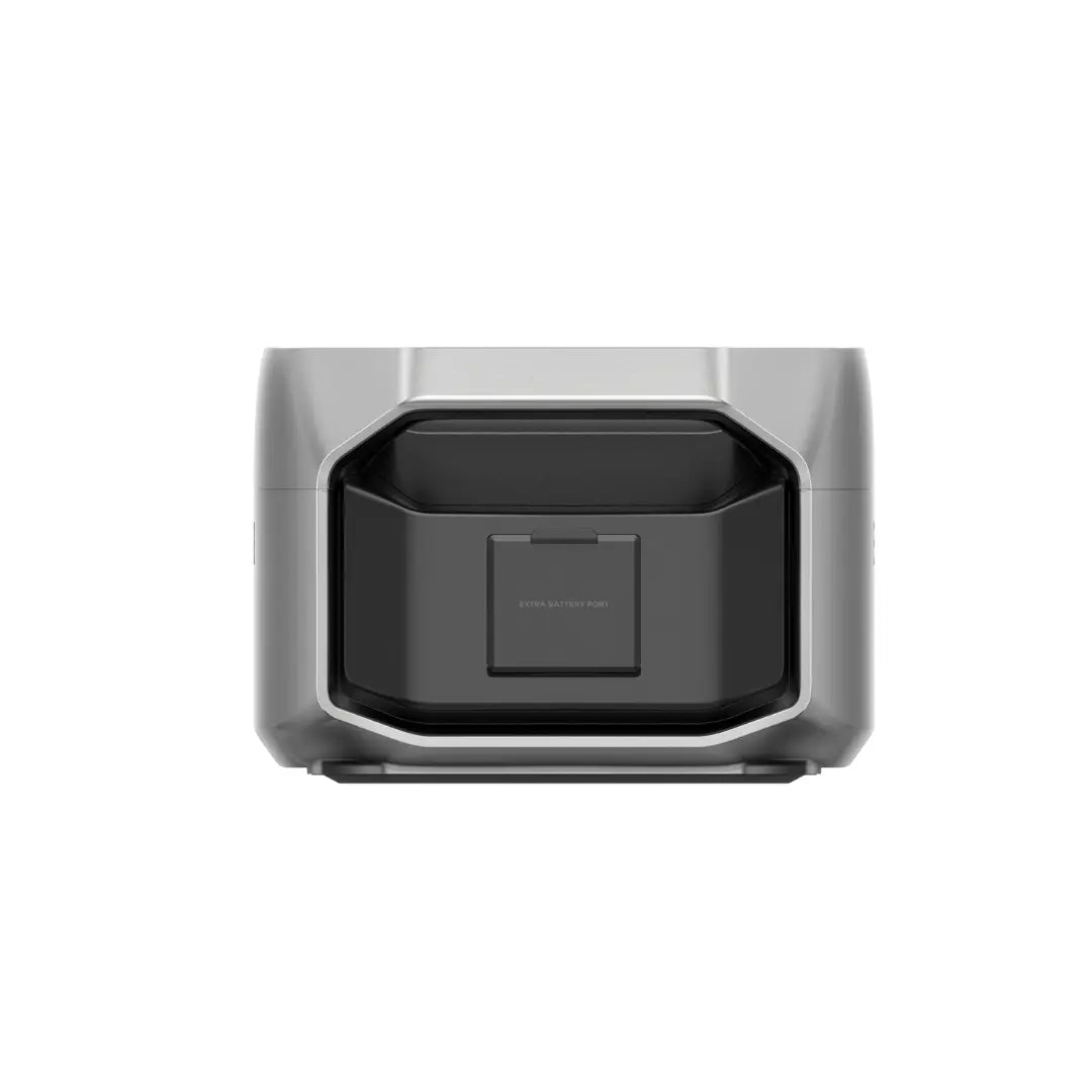 EcoFlow Delta Pro 3 Zusatzbatterie Rückansicht