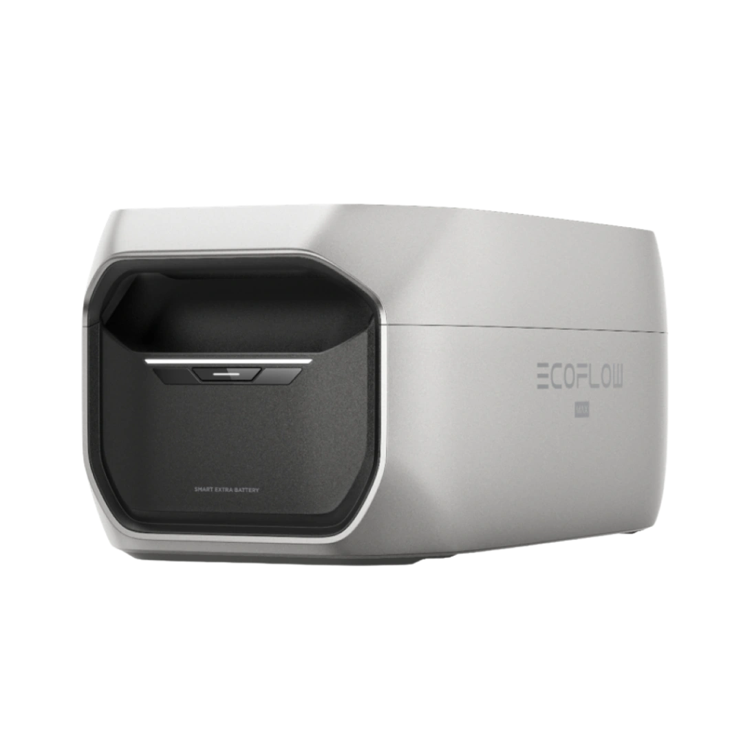 EcoFlow Delta 3 Max Zusatzbatterie Produktbild schrägansicht