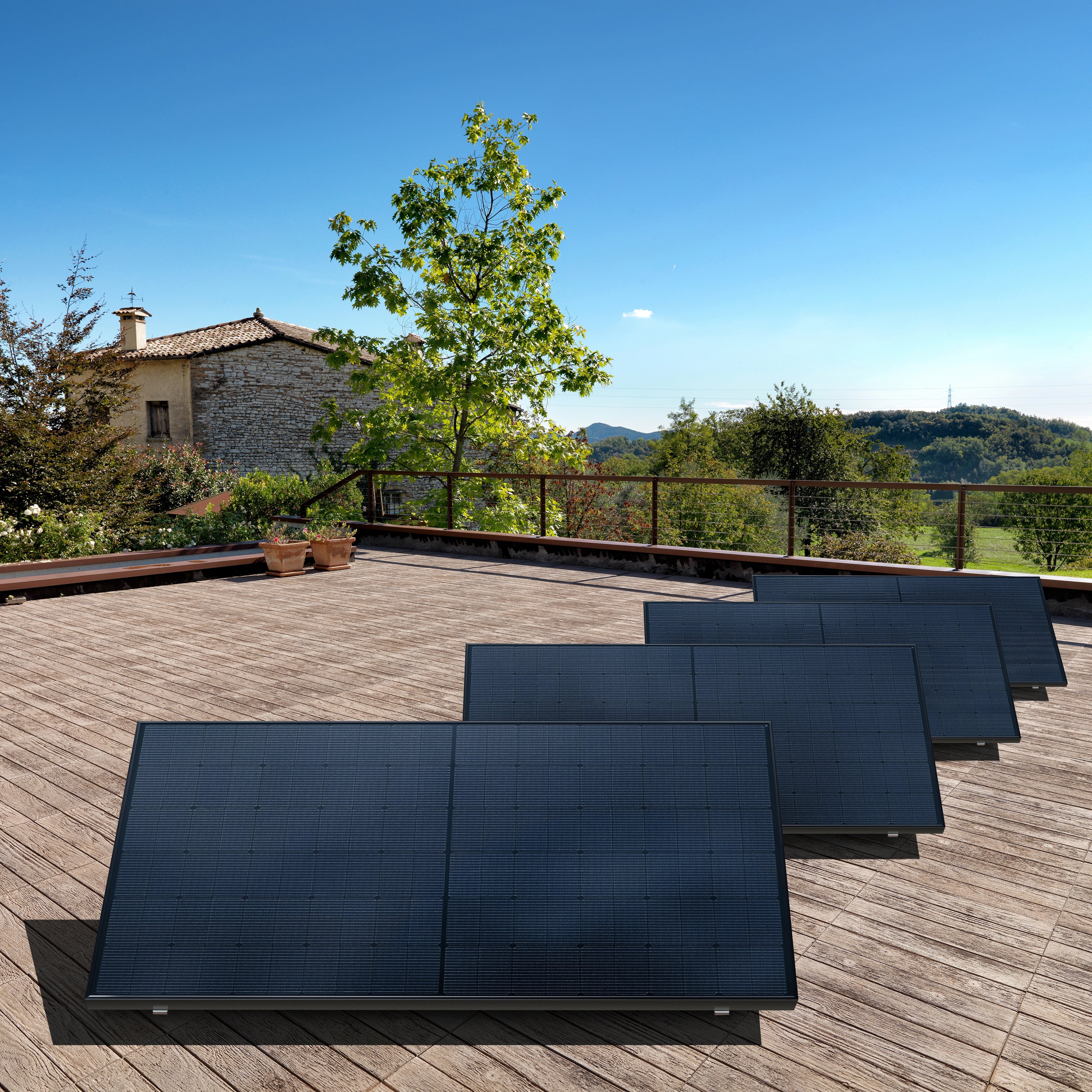 Premium Roof 1860 bifazial (Flachdach)