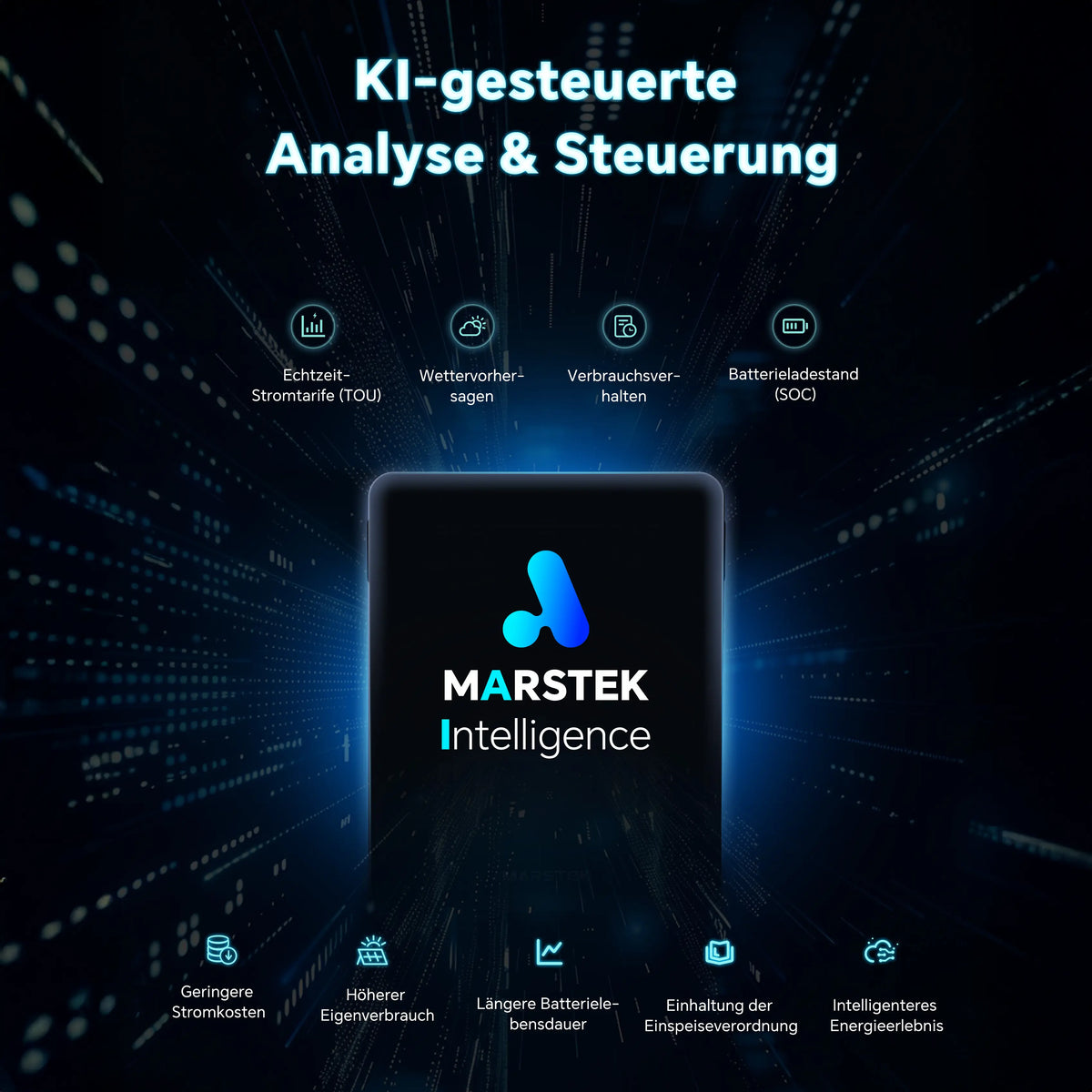 Marstek Venus E 3.0 Stromspeicher mit Infos zur KI-Steuerung