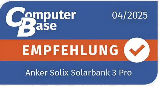 ComputerBase Empfehlung – Anker Solix Solarbank 3 Pro 04/2025